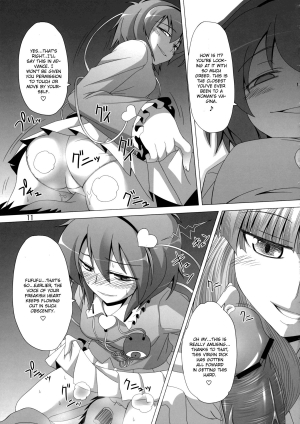 [Hibiki Kagayaki] A Book Where Patchouli and Satori Look Down On You With Disgust (English) - Page 13