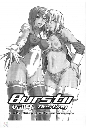 (C68) [Bakuretsu Fusen (Denkichi)] Burst!! Vol. 4 (Mobile Suit Gundam SEED DESTINY) [English] [SaHa] - Page 3