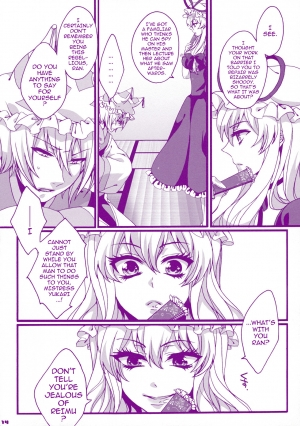 (Reitaisai 8) [Aimaimoko (Moko)] Prince Tenko wa Hatsujouki (Touhou Project) [English] [darknight] - Page 15