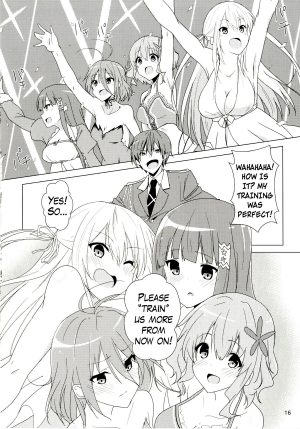 (C87) [Sekine (Sekine Hajime)] Elementario de Ikimashou! (Amagi Brilliant Park) [English] {Hennojin} - Page 17