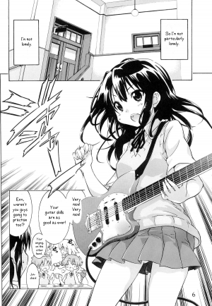 [Umihan (Ootsuka Shirou)] YURI-ON! #1 Mesomeso Azunyan! (K-ON!) [English] - Page 6