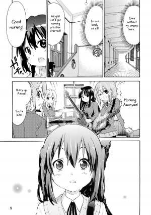 [Umihan (Ootsuka Shirou)] YURI-ON! #1 Mesomeso Azunyan! (K-ON!) [English] - Page 9