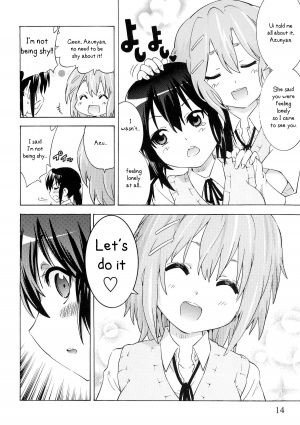 [Umihan (Ootsuka Shirou)] YURI-ON! #1 Mesomeso Azunyan! (K-ON!) [English] - Page 14