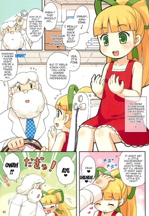 (Puniket 31) [Momomoya (Mizuno Mumomo)] Roll-chan to Hakase no Nichijou (Megaman) [English] [Bangorl+Mistersoftee] - Page 4