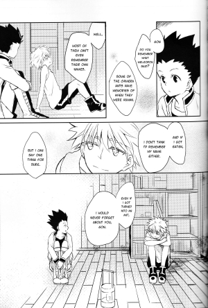 [Kohako (GOko)] Wasurenai de | Don't Forget (Hunter x Hunter) [English] [HXH-Doujinshilivejournal] - Page 7