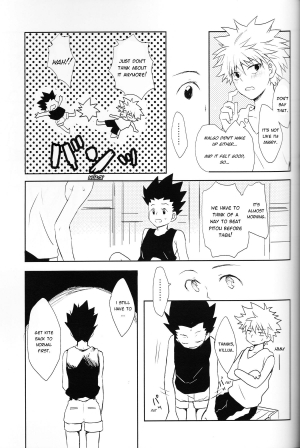 [Kohako (GOko)] Wasurenai de | Don't Forget (Hunter x Hunter) [English] [HXH-Doujinshilivejournal] - Page 19