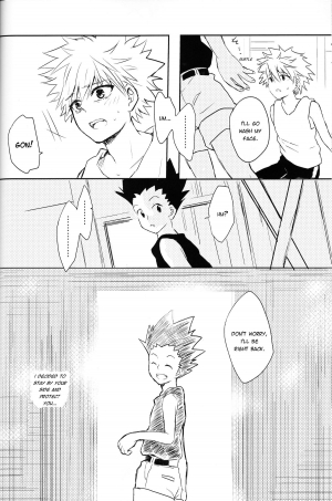 [Kohako (GOko)] Wasurenai de | Don't Forget (Hunter x Hunter) [English] [HXH-Doujinshilivejournal] - Page 20