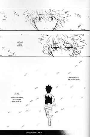 [Kohako (GOko)] Wasurenai de | Don't Forget (Hunter x Hunter) [English] [HXH-Doujinshilivejournal] - Page 21