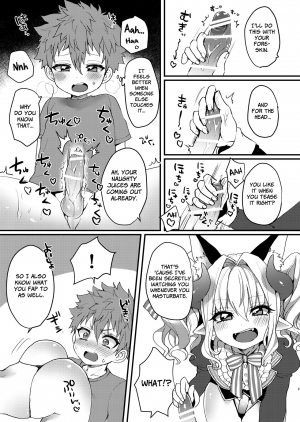 [Koneko Gumi (Poron)] Inma-kun no Ecchi na Yume ni Nayamasareru Otokonoko no Hanashi [English] [Anzu] [Digital] - Page 10