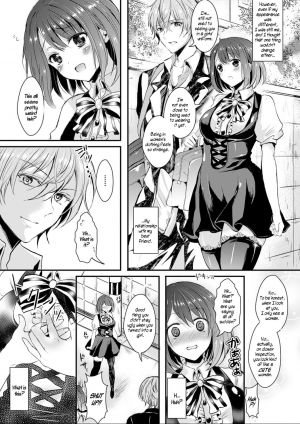 [Aji Pontarou] Onna ni Natte Koishite | I Became a Woman and Fell in Love (Kanojo e Class Change! ~Onna ni Natte Koishite~) [English] [Digital] - Page 4