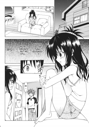  (C83) [TORA MACHINE (Kasukabe Taro)] Kindan no Mikan ~Soushuuhen+~ | Mikan the Forbidden Fruit (To LOVE-Ru) [English] {doujin-moe.us}  - Page 20