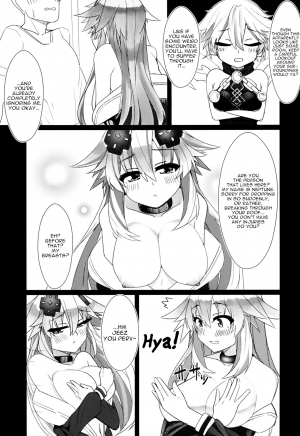 (COMIC1☆16) [Chokusen Ikki (Dura)] Docchi no Neptunia SHOW! (Hyperdimension Neptunia) [English] [tabibit0] - Page 7