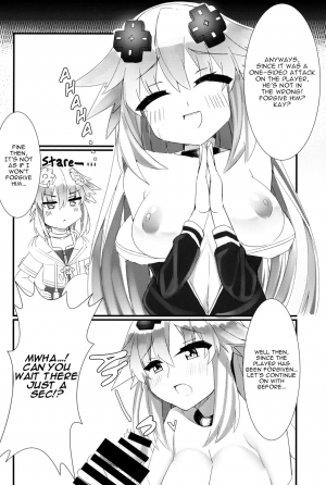 (COMIC1☆16) [Chokusen Ikki (Dura)] Docchi no Neptunia SHOW! (Hyperdimension Neptunia) [English] [tabibit0] - Page 10