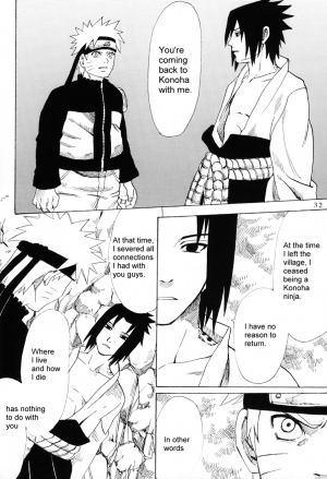 (C72) [Engawaken (Sokabe Ren)] Shikisokuzekuu | All is illusion 1 (Naruto) [English] [Arigatomina] - Page 32