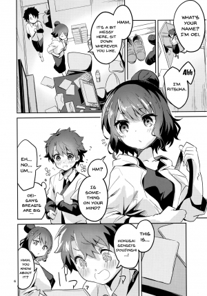 (C95) [Circle-FIORE (Ekakibit)] Sensei wa Shuzai no Tame Kyuusai desu | Sensei Needs To Collect Data For Her Story (Fate/Grand Order) [English] {Doujins.com} - Page 6