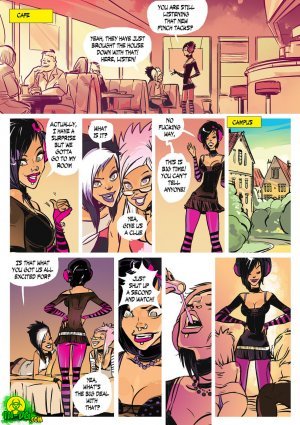Emo Lesbian Porn Comics - The Emo Cocktail- Innocent Dickgirls - anal porn comics | Eggporncomics