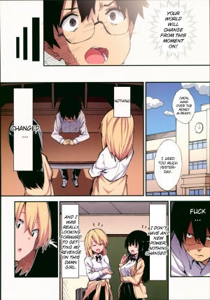 (CT32) [Yamanashi Musume. (Shituzhi, Sawayaka Samehada)] Saimin Nouryoku de Midara na Pakohame Seikatsu ~Hatsujou Shita Ijimekko to Onedari SEX~ [English] - Page 10