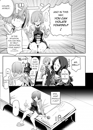  [Nyuu Koubou (Nyuu)] Handle-tsuki Rayshift Hole - Futanari Chinko de Jibun to H (Fate/Grand Order) [English] [q91] [Digital]  - Page 9