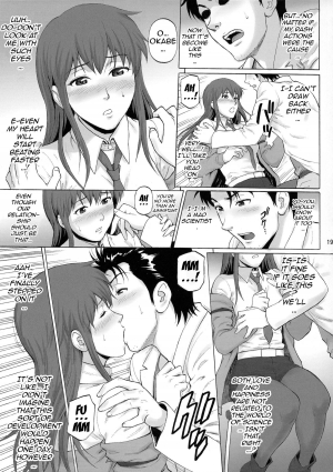 (C85) [Bakuretsu Fuusen (Denkichi)] Kyousha Initsu no Homeostasis | Lewd Luxury of Homeostasis (Steins;Gate) [English] {doujin-moe.us} - Page 20