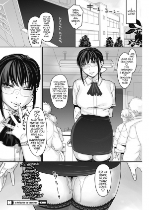 [Kiriyama Taichi] a tribute into teacher | a tribute to teacher (COMIC HOTMiLK Koime Vol. 10) [English] {darknight} [Digital] - Page 17