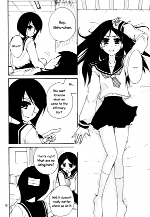 (SC38) [AOIKITOIKI. (Imai Riho)] Honey Trap (Sayonara Zetsubou Sensei) [English] [Yuri-ism] - Page 10