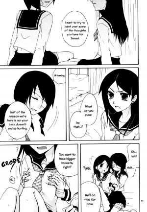 (SC38) [AOIKITOIKI. (Imai Riho)] Honey Trap (Sayonara Zetsubou Sensei) [English] [Yuri-ism] - Page 11