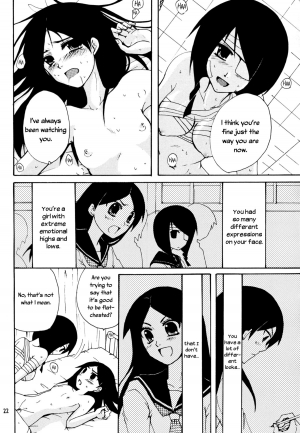 (SC38) [AOIKITOIKI. (Imai Riho)] Honey Trap (Sayonara Zetsubou Sensei) [English] [Yuri-ism] - Page 22