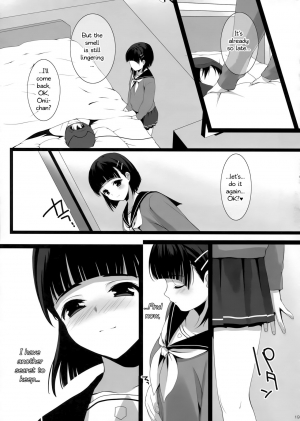  (C83) [ROYAL CROWN (Kisaragi Mizu)] Onii-chan ni wa Himitsu. | A secret to Onii-chan. (Sword Art Online) [English] [EHCOVE]  - Page 19