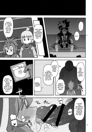 (C89) [HellDevice (nalvas)] Mesuinu Marking (Battle Spirits Burning Soul) [English] {Hennojin} - Page 38