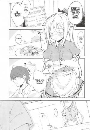 (C94) [DROP DEAD!! (Minase Syu)] Prima volta (Blend S) [English] - Page 5