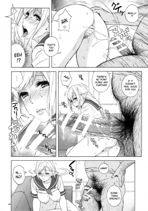 (C90) [666PROTECT (Jingrock)] Tenkousei JK Elf 2 -Kegasareta Konyaku no Akashi- [English] {doujins.com} - Page 8