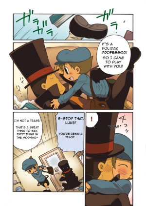 (C74) [M Kichibeya (Uchida Junta)] Luke to Meisou suru Otona (Professor Layton) [English] - Page 6