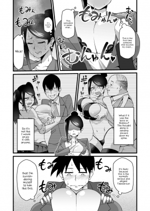 [Gekidan☆Onigashima (Simayuu, Oniyama)] Kono Kyonyuu de Joushi wa Muri desho!! (Bijin Onna Joushi Takizawa-san) [English] {Hennojin} [Digital] - Page 9