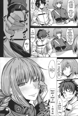 (C96) [Nanakorobi Yaoki (kinntarou)] Mash Gomen... Fuchou-san no Sourou Kaizen Training (Fate/Grand Order) [English] [xinsu] - Page 18