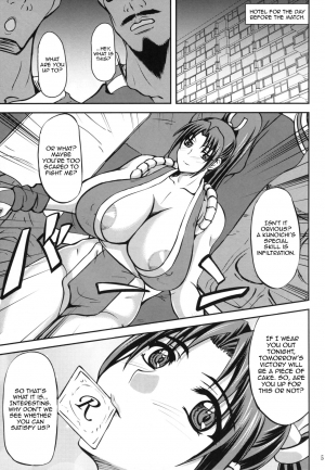 (C86) [Anglachel (Yamamura Natsuru)] BLACK MAI (The King of Fighters) [English] [Harasho Project] - Page 5