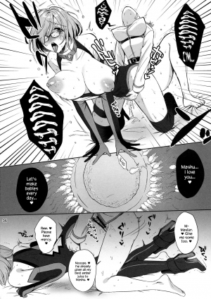 (CT31) [AMR (Ame Arare)] Zettai Fukujuu Dosukebe Futanari Chinpo Beast (Fate/Grand Order) [English] {Hennojin} - Page 37
