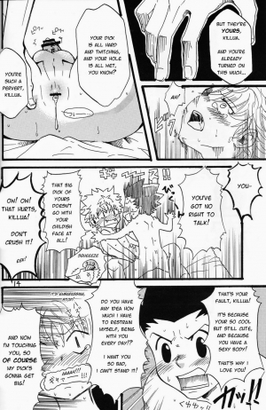 (SPARK9) [Amanojaku. (Sakichi)] Kimi, Omoi | Thinking of You (Hunter x Hunter) [English] [HXH-Doujinshilivejournal] - Page 15