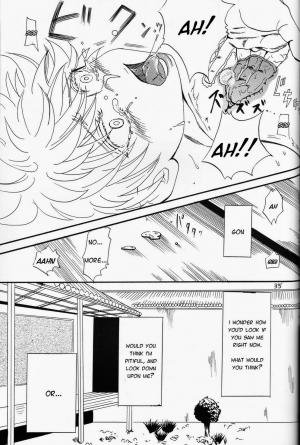 (SPARK9) [Amanojaku. (Sakichi)] Kimi, Omoi | Thinking of You (Hunter x Hunter) [English] [HXH-Doujinshilivejournal] - Page 36