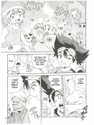(C59) [Studio Tar (Kyouichirou)] Pichuu Pikachuu Daigyakusatsu (Latinum Narikin!) (Digimon Adventure) [English] [desudesu] - Page 6
