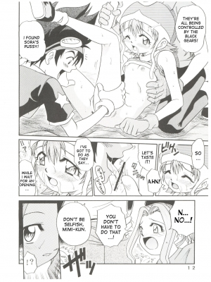 (C59) [Studio Tar (Kyouichirou)] Pichuu Pikachuu Daigyakusatsu (Latinum Narikin!) (Digimon Adventure) [English] [desudesu] - Page 13