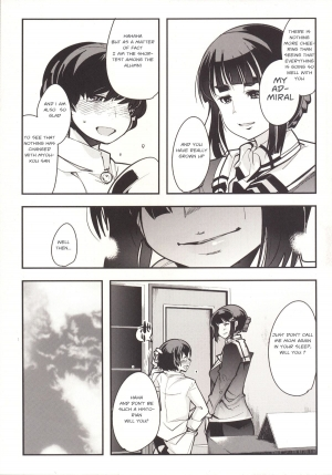 [Bronco Hitoritabi (Uchi-Uchi Keyaki)] From Heart to Heart - Myoukou san's Love (Kantai Collection -KanColle-) [English] [Digital] [Incomplete] - Page 13