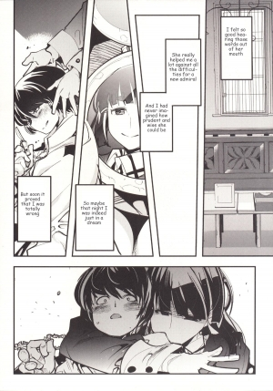 [Bronco Hitoritabi (Uchi-Uchi Keyaki)] From Heart to Heart - Myoukou san's Love (Kantai Collection -KanColle-) [English] [Digital] [Incomplete] - Page 14