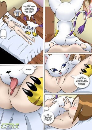 Digimon – Gatomon’s Playtime - Page 5