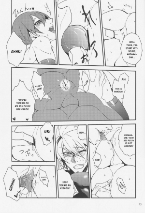 [DBH (Rokusuke)] Inu Hebi Donburi 3 | Snake-Dog Bowl 3 (BlazBlue) [English] {Kusanyagi} - Page 12