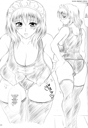  (Kyonyuukko 5) [INSERT (KEN)] Boku Dake no Bakunyuu Onamaid -Innyuu Ranbu Hen- | Do You Like Big Titted Maid? [English]  - Page 19