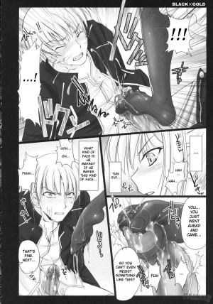 (C72) [UDON-YA (Kizuki Aruchu, ZAN)] BLACKxGOLD (Fate/hollow ataraxia) [English] [Fakku] [Decensored] - Page 19