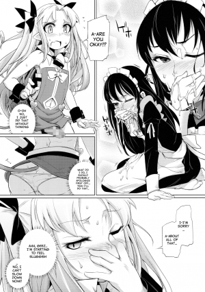 (C85) [Shichimen Soka (Sexyturkey)] Hime-sama ni Oshiri Ijirareru Hon | The Princess Played with my Butt (Lotte no Omocha!) [English] [Sn0wCrack] - Page 13