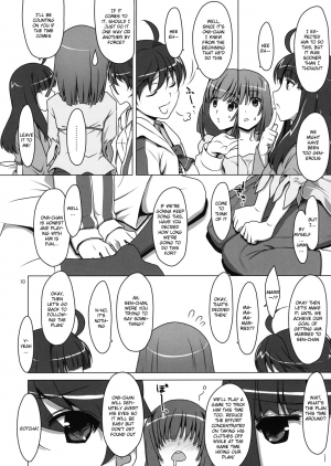 (C79) [TIES (Takei Ooki)] Zu~tto! FireSisters★ (Bakemonogatari) [English] [EHCove] - Page 10