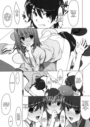 (C79) [TIES (Takei Ooki)] Zu~tto! FireSisters★ (Bakemonogatari) [English] [EHCove] - Page 13