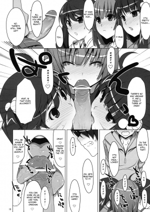 (C79) [TIES (Takei Ooki)] Zu~tto! FireSisters★ (Bakemonogatari) [English] [EHCove] - Page 18